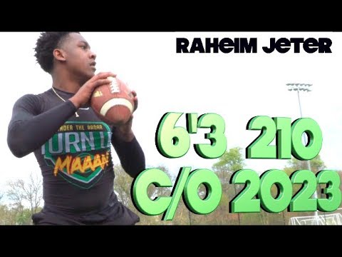 f09f94a5f09f94a5 63 210 8th grade qb raheim jeter 23 spartanburg south carolina kid is a baller