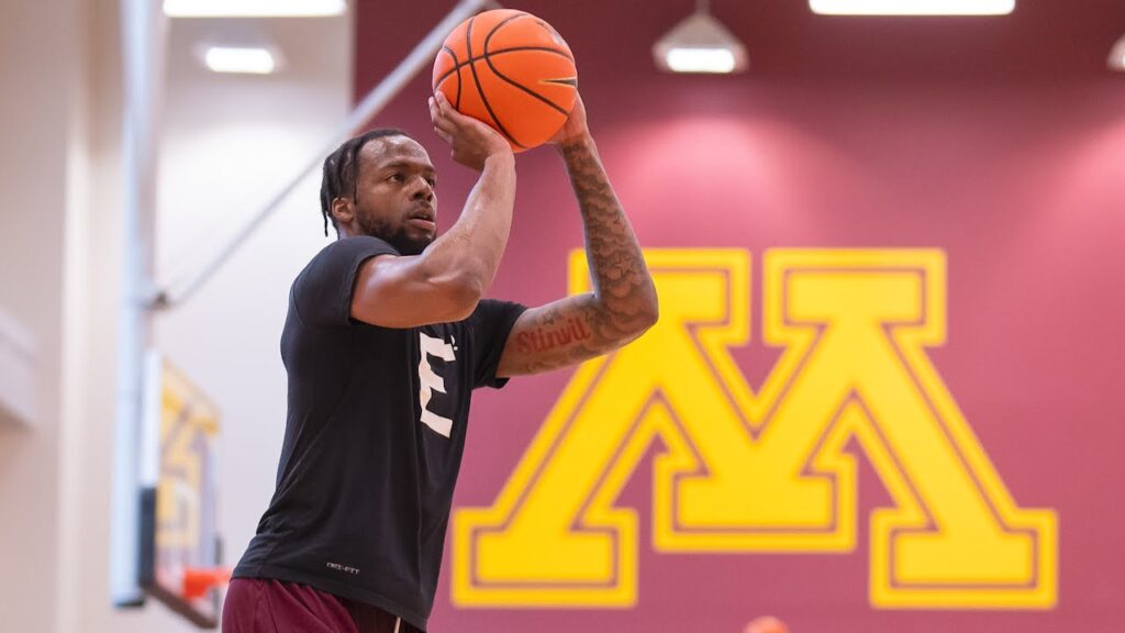 femi odukale micd up with gopher basketball