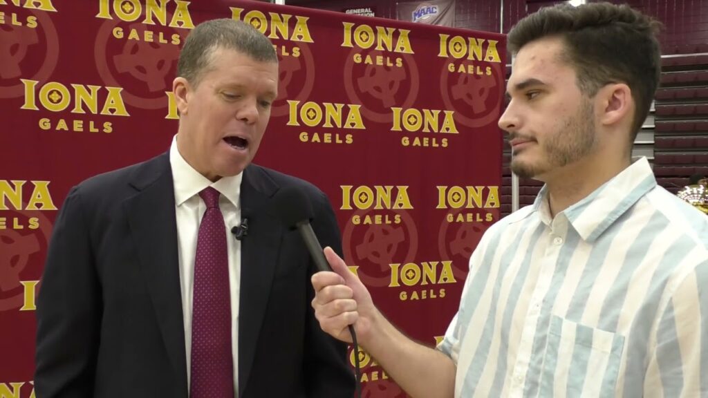 first look at tobin anderson ionas new mens basketball coach