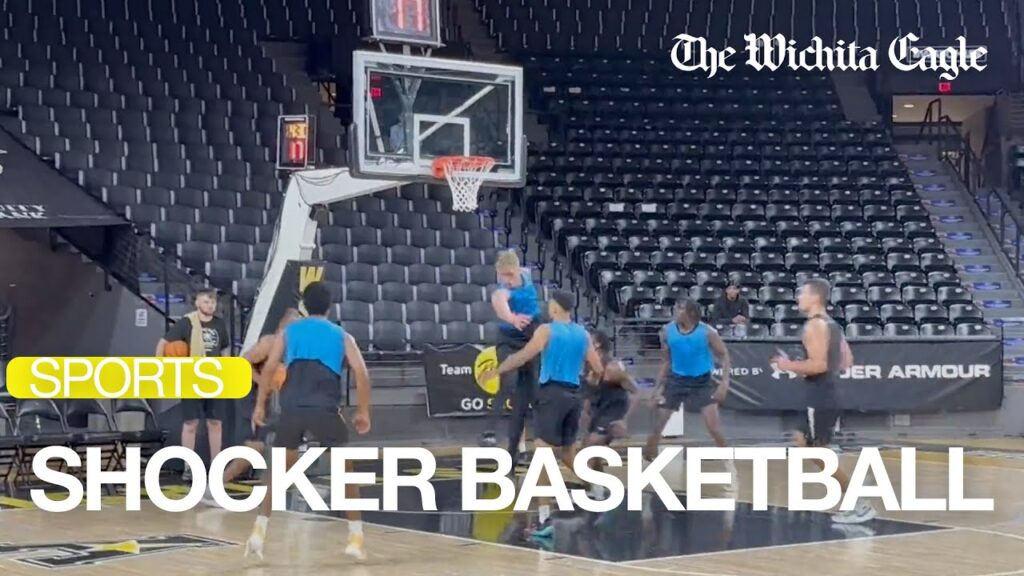 first look wichita state shockers in open basketball practice