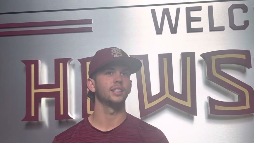 florida state baseball pitcher wyatt crowell talks his fsu baseball unique role link jarrett