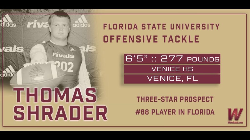 florida state recruiting warchant com projecting the prospect thomas shrader