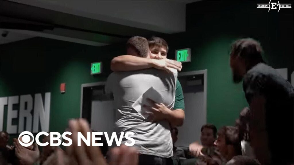 football player gives his scholarship to hardworking teammate