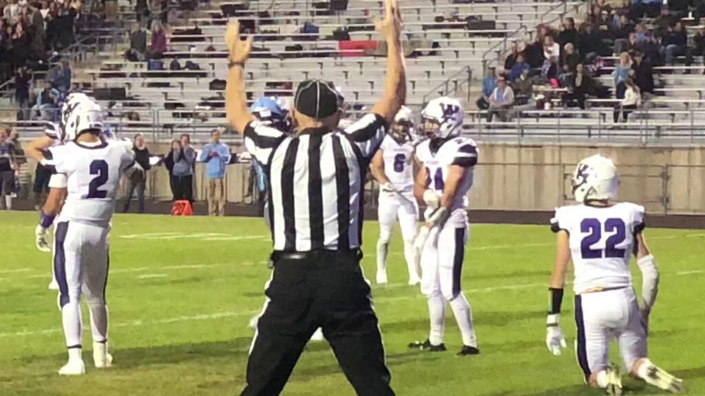 football ralston valley qb walker brickle hits caleb rillos for td