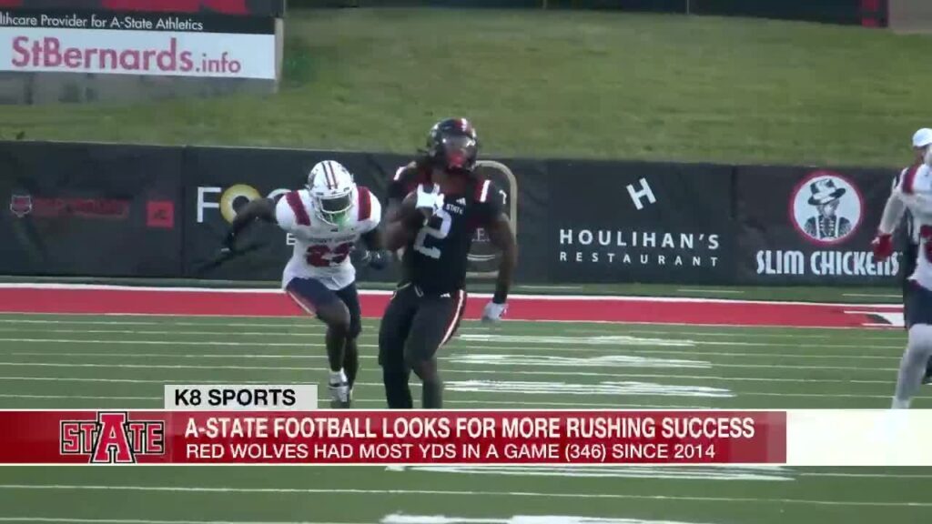 fordyce native jaquez cross talks career rushing performance for arkansas state