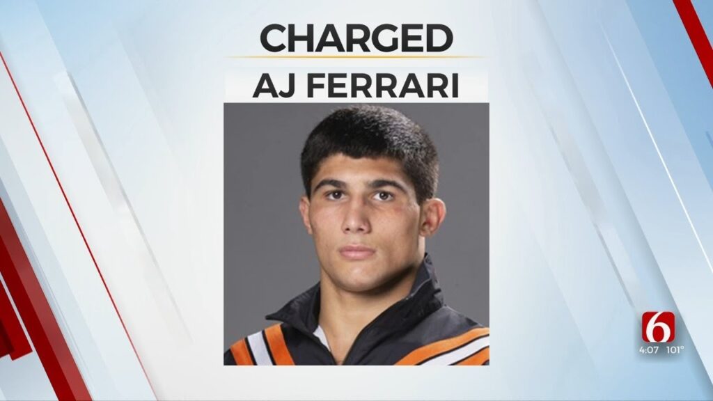 former cowboys wrestler aj ferrari charged with sexual battery