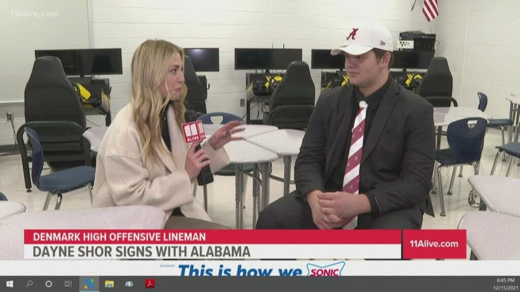 four star alpharetta prospect dayne shor signs to alabama