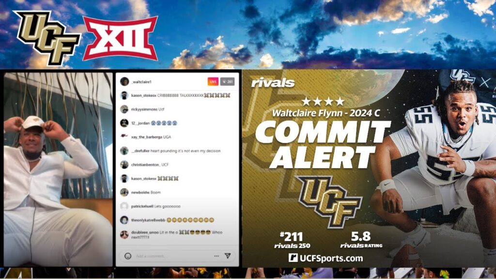 four star ol waltclaire flynn jr commits to ucf over fsu uga lsu and texas am e29a94efb88ff09f8f88