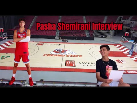 fresno state basketball player pasha shemirani interview