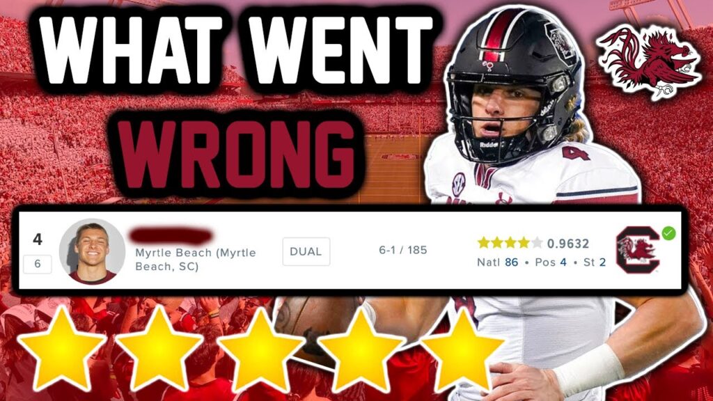 from prodigy qb to south carolina bust so far what happened to luke doty