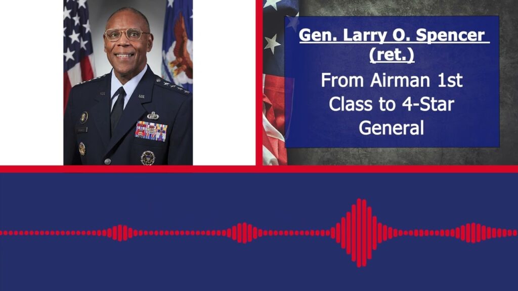 from usaf airman 1st class to 4 star general larry o spencers life story