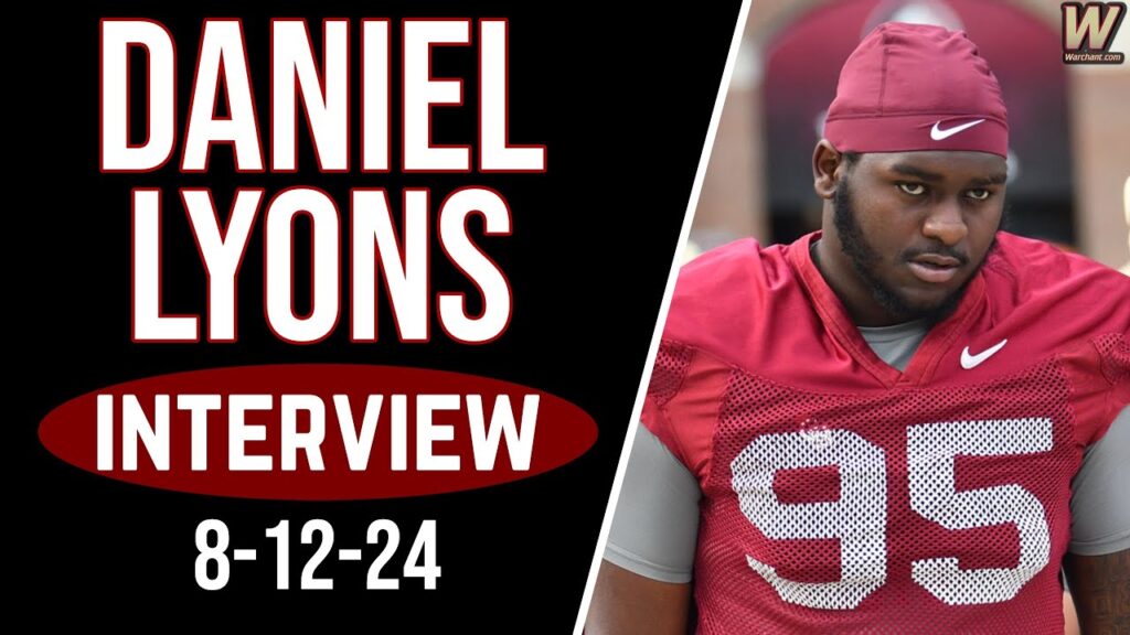 fsu dl daniel lyons talks preseason camp improvements in 2024 fsu football warchant tv fsu