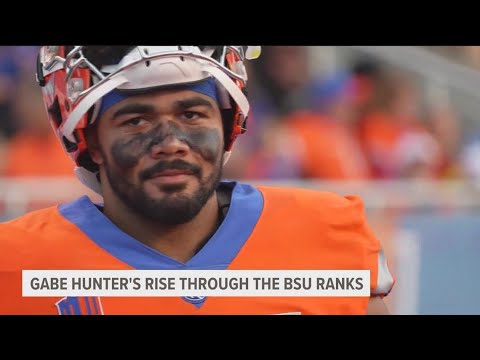 gabe hunter rising through the boise state ranks as the underdog