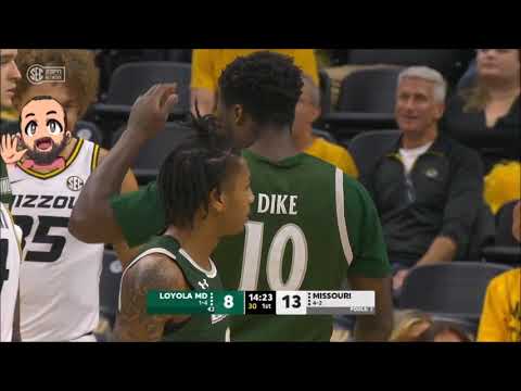 game 7 loyola maryland 1 4 vs missouri 4 2 11 25 2023 ncaa mens basketball