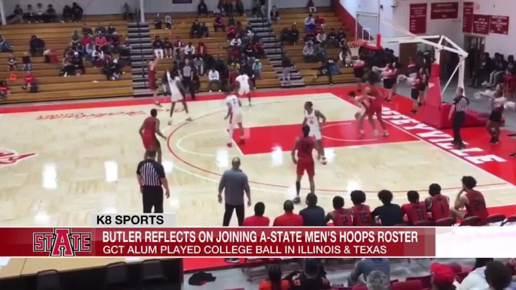 gct alum zane butler describes journey from juco to arkansas state mens basketball