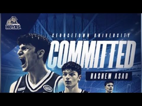 georgetown commit hashem asad 2022 2023 senior season highlight tape