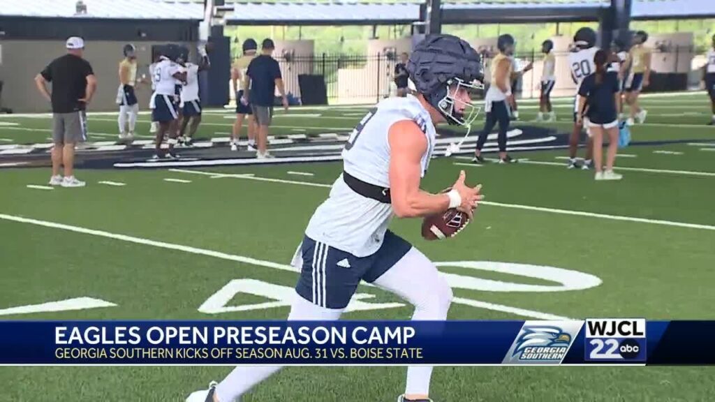 georgia southern football opens 2024 preseason camp