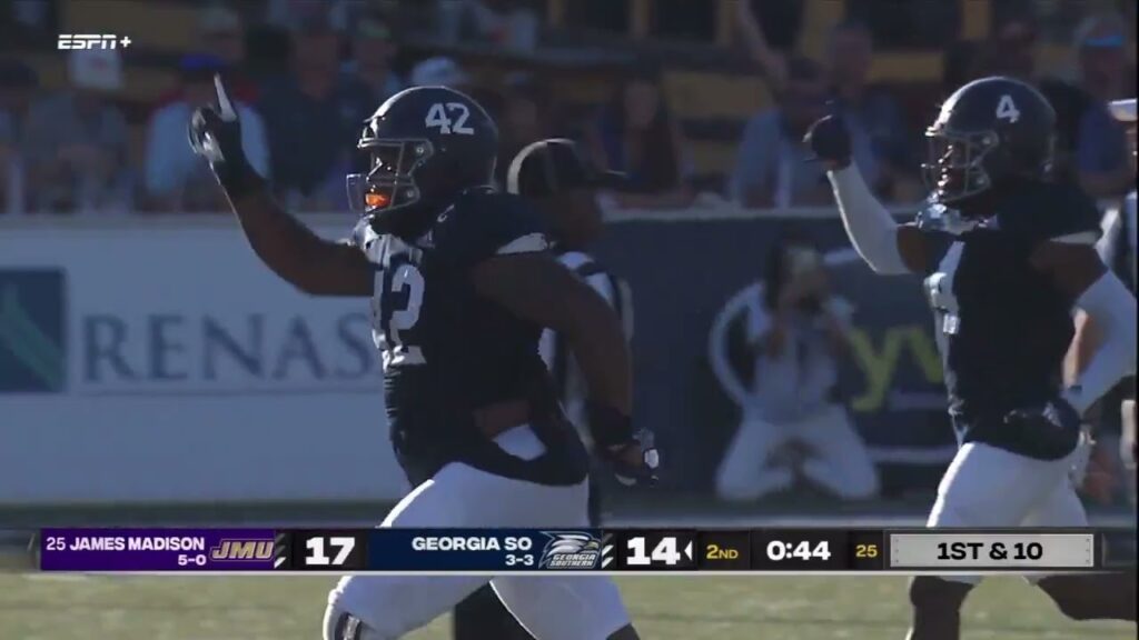 georgia southern vs jmu highlights 10 15 22