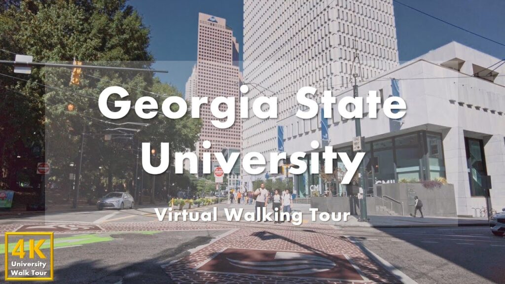 georgia state university gsu virtual walking tour 4k 60fps 1