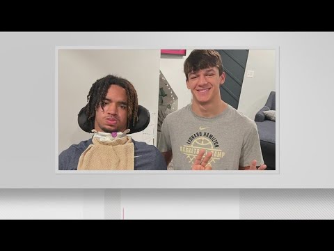 georgia tech basketball commitment helps relaunch fundraiser for paralyzed athlete