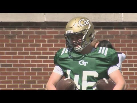 georgia tech football player making history off the field