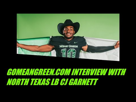 gomeangreen com interview with north texas linebacker cj garnett