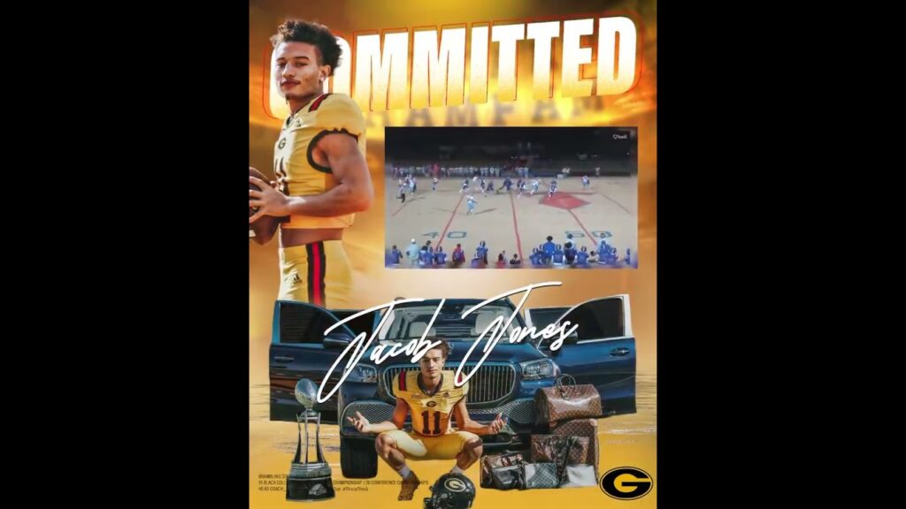 grambling signs quarterback jacob jones