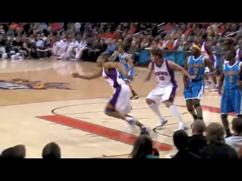 grant hill spectacular block on darren collison lay up vs new orleans hornets