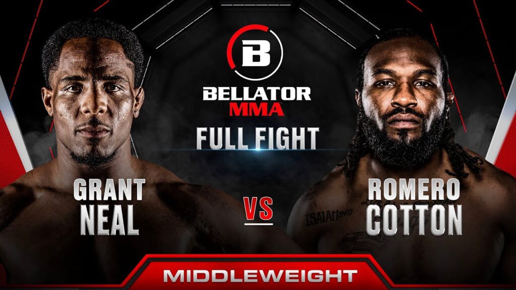 grant neal vs romero cotton bellator 300 full fight