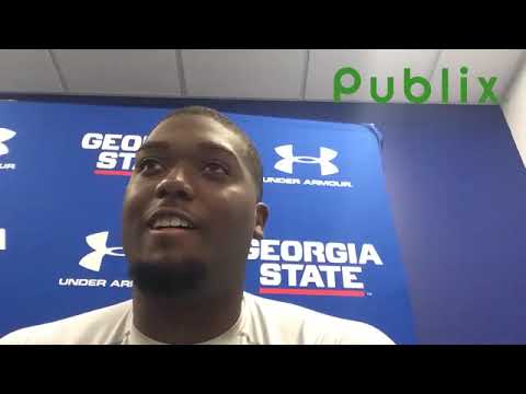 gsu fb shamarious gilmore press conference georgia southern