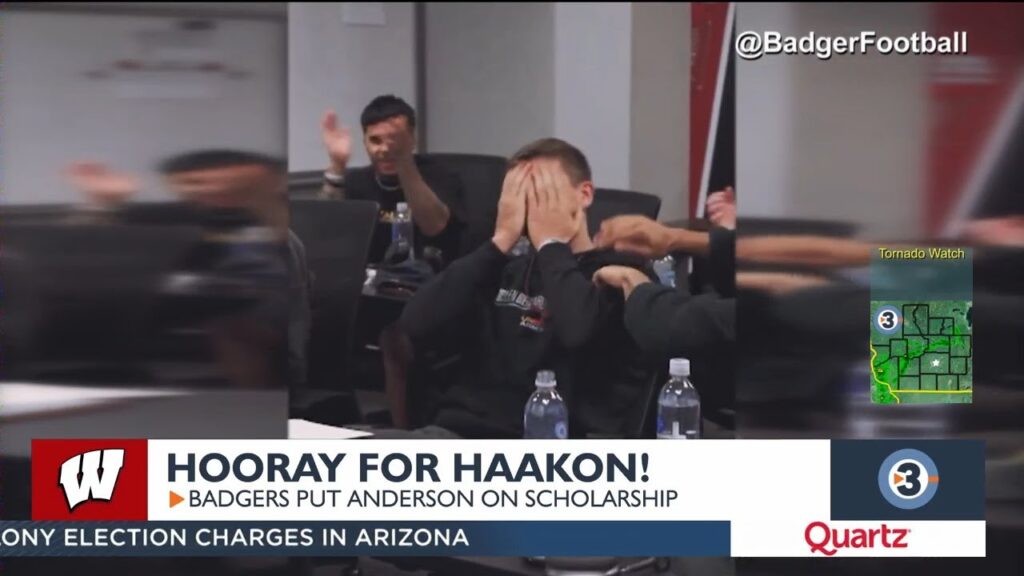 haakon anderson placed on scholarship