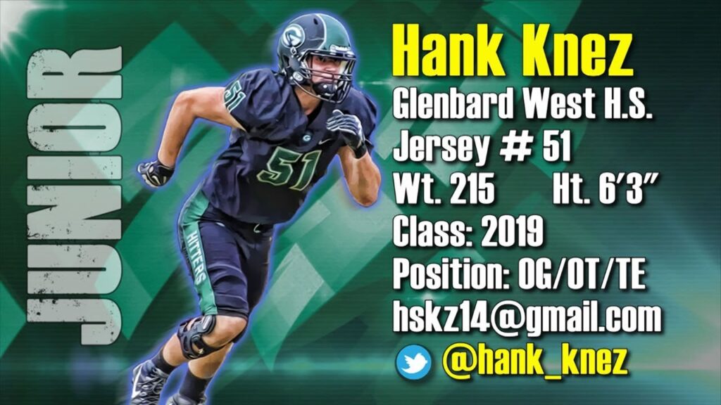 hank knez 2019 og ot te glenbard west junior season highlights