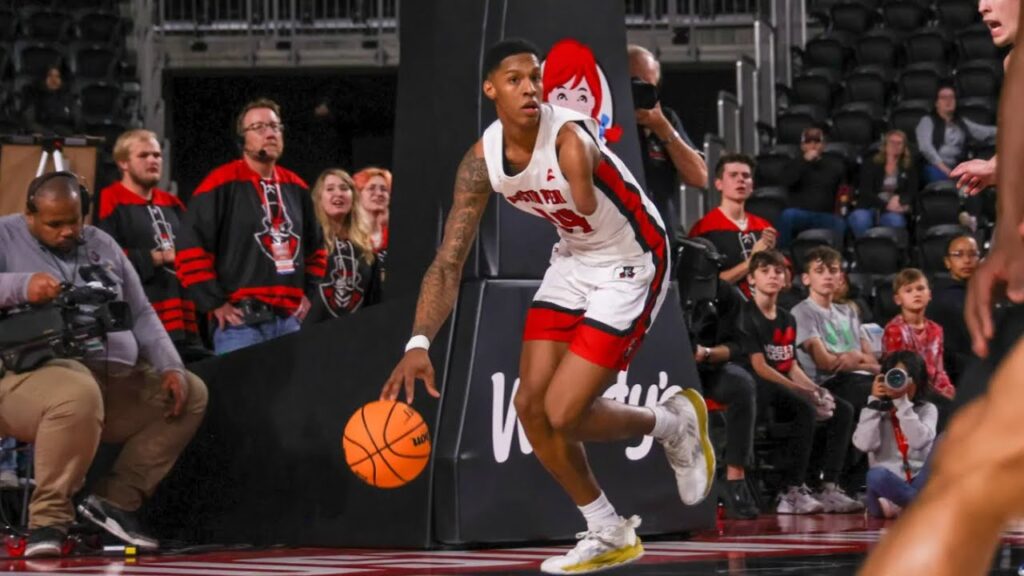 hansel enmanuel unbelievable put back dunk 4 points and 3 blocks for austin peay vs murray state