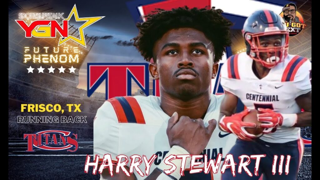 harry stewart iii has got next class of 2024 kansas football commit frisco centennial hs