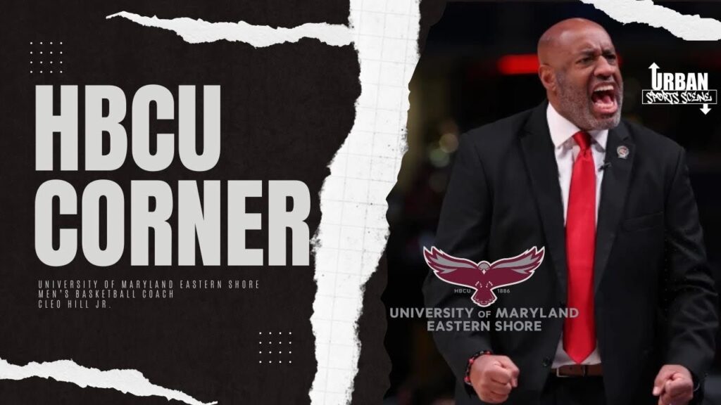 hbcu corner umes mens basketball coach cleo hill jr