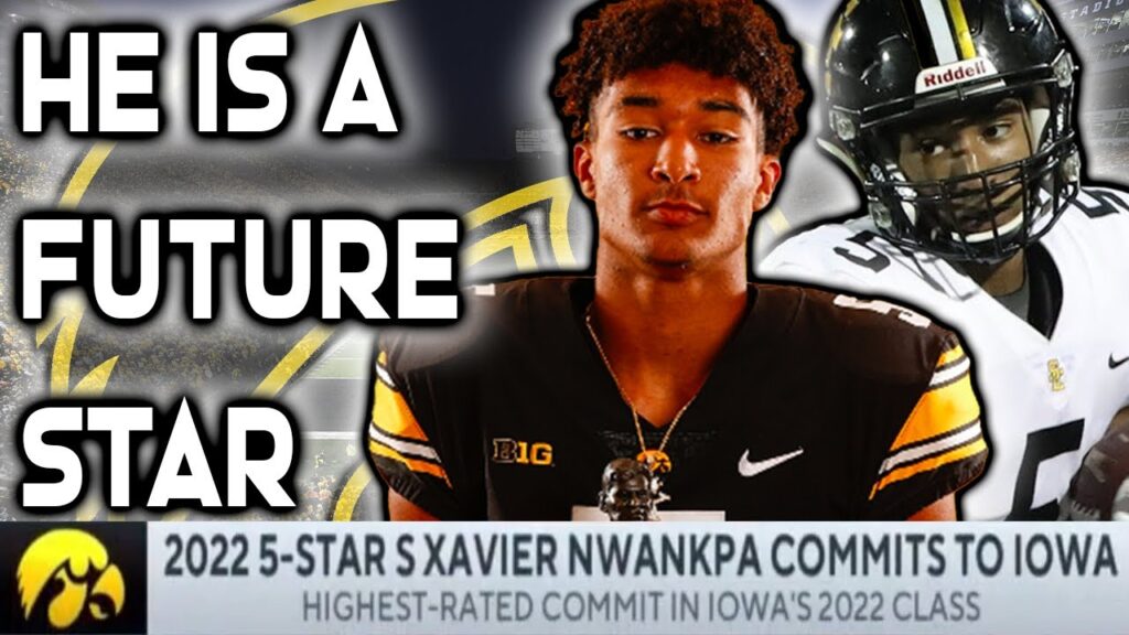 he is the future of iowa football who is xavier nwankpa