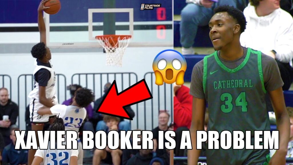 hes an alien 7 foot michigan state commit xavier booker has scary potential