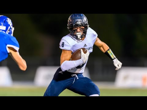 high school footballs leading receiver corner canyons ut noah kjar