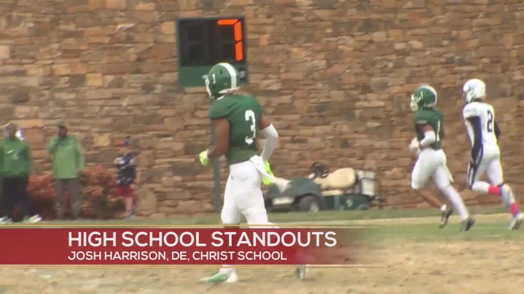 high school standouts josh harrison de christ school