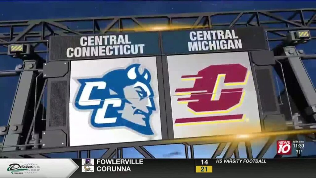 highlights central michigan rolls past ccsu and evan boyd scores his first career touchdown