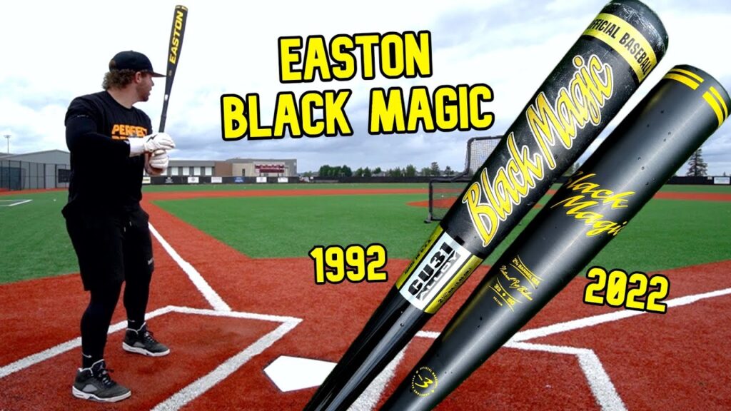 hitting with the easton black magic 1992 vs 2022 bbcor baseball bat review