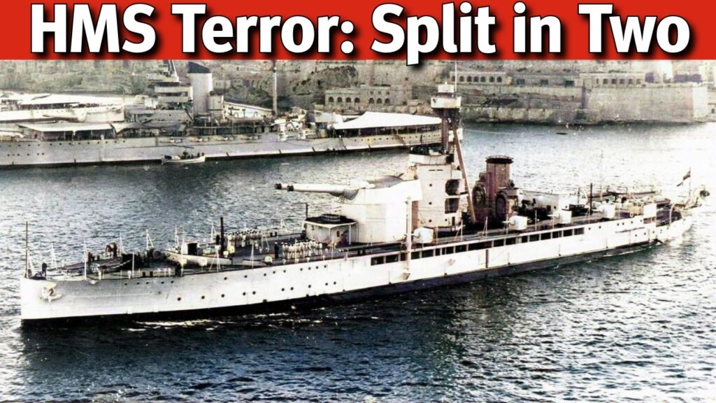 hms terror the only royal navy monitor lost in world war two