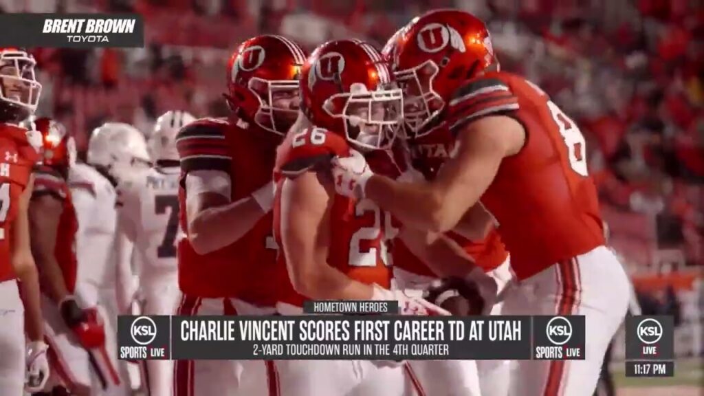 hometown hero utah rb charlie vincent