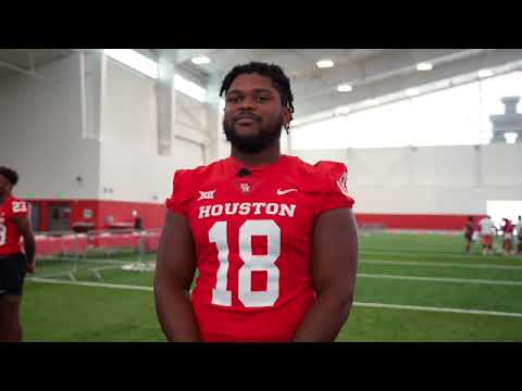 houston cougars anthony holmes jr talks about how red shirting last year motivated him sack ave