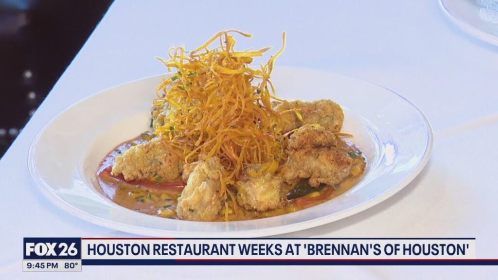 houston resturaunt weeks at brennans of houston