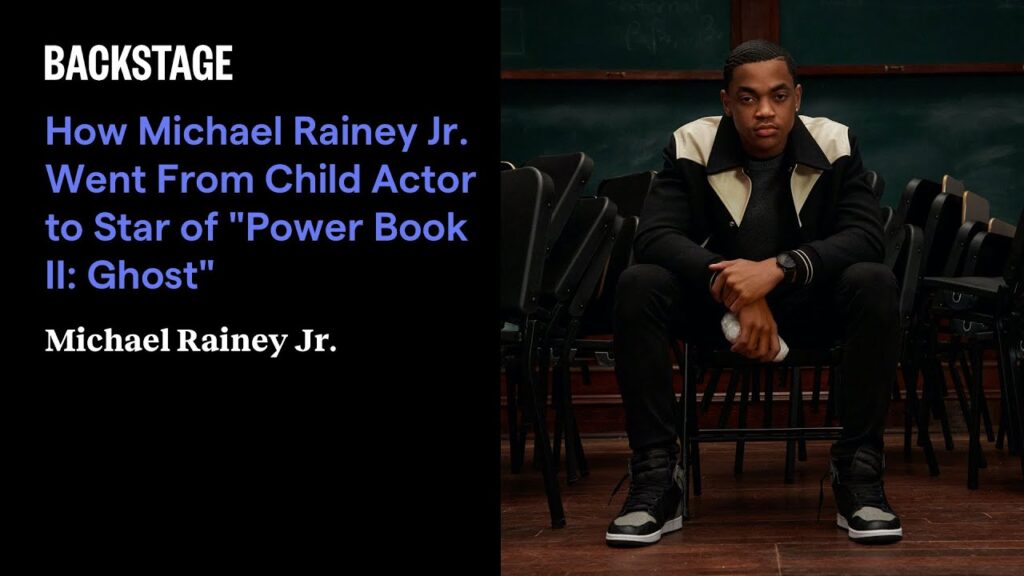 how michael rainey jr went from child actor to star of power book ii ghost