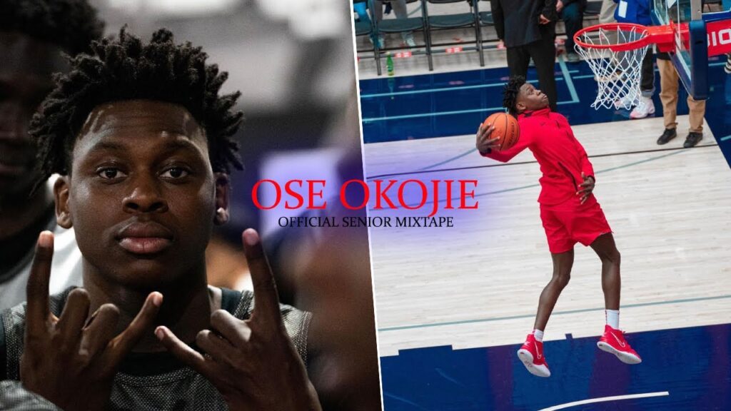 howard commit ose okojie official senior year mixtape one of the best two way players in canada 1