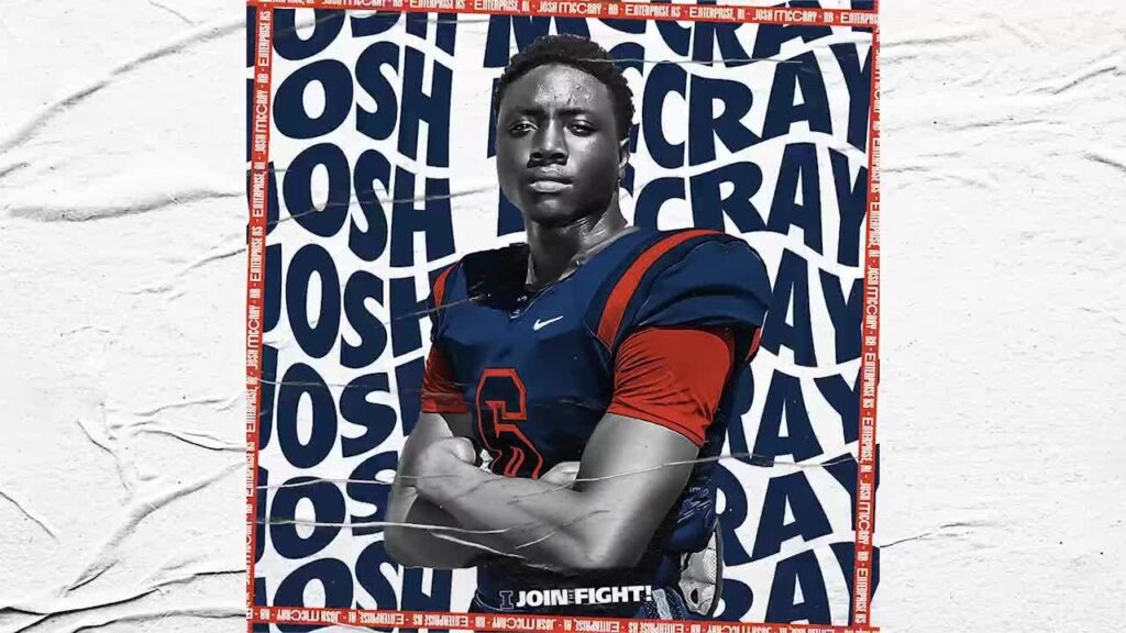 illini football signing day feb 2021 rb josh mccray