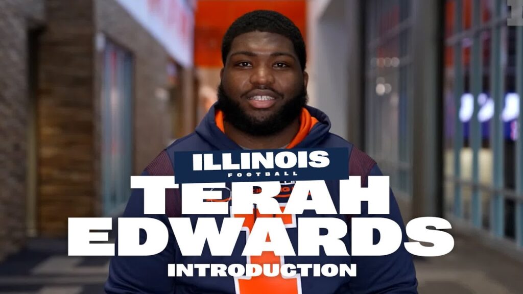 illini football terah edwards introduction