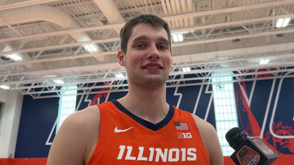 illini mbb media day tomislav ivisic interview